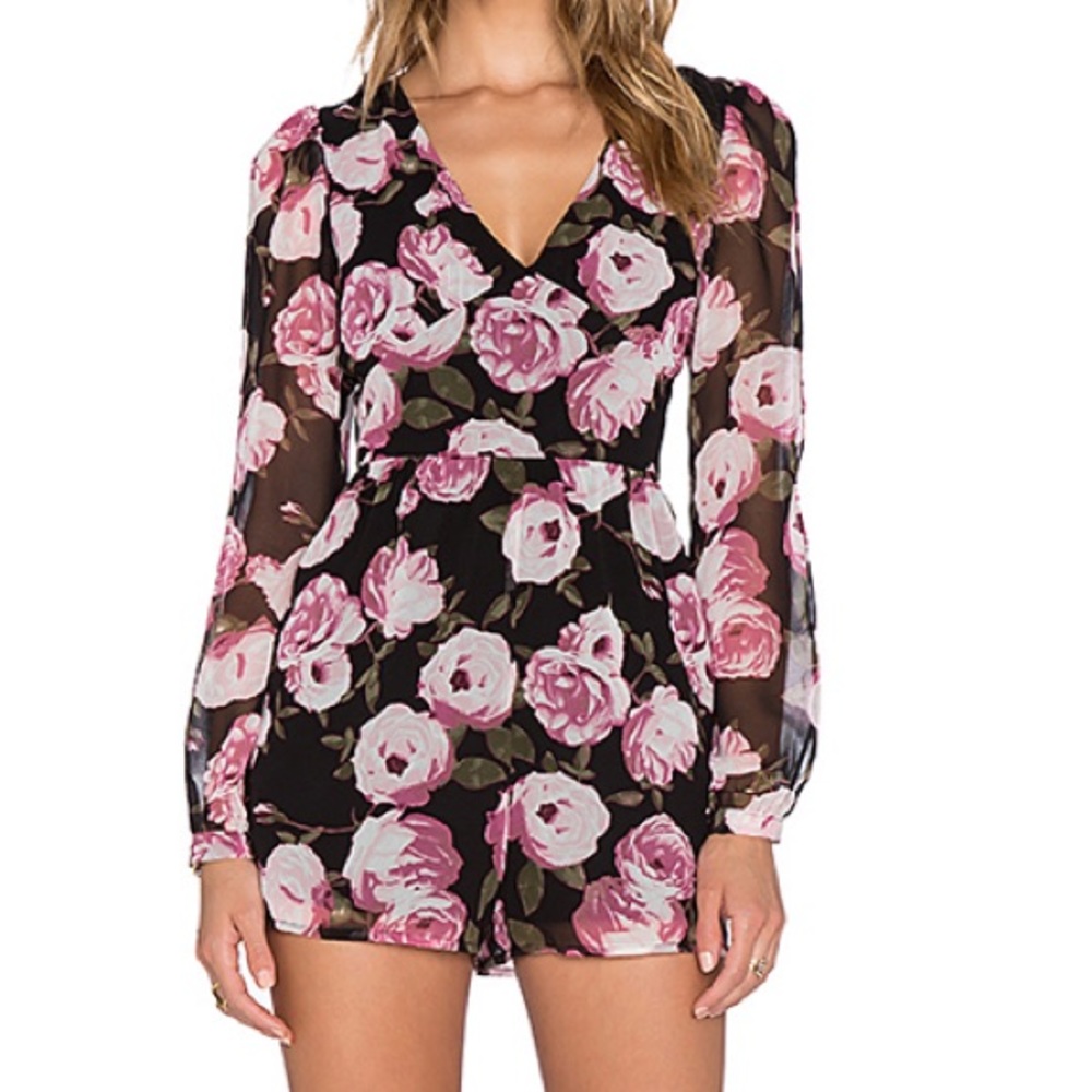 BCBGen Cute Floral Romper